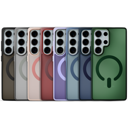 MagSafe poluprozirna maskica s obojenim rubovima za Samsung Galaxy S25 Ultra - Više boja 255247