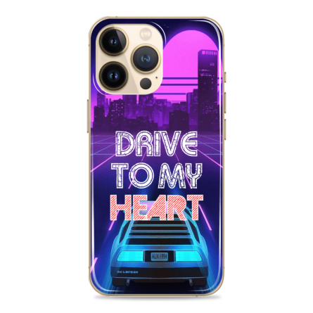 Silikonska Maskica za mobitel - "Drive to my heart" - NOR18 239343