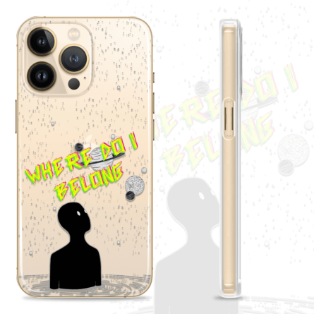 Silikonska maskica za mobitel s apstraktnim motivom - NOR34 239242