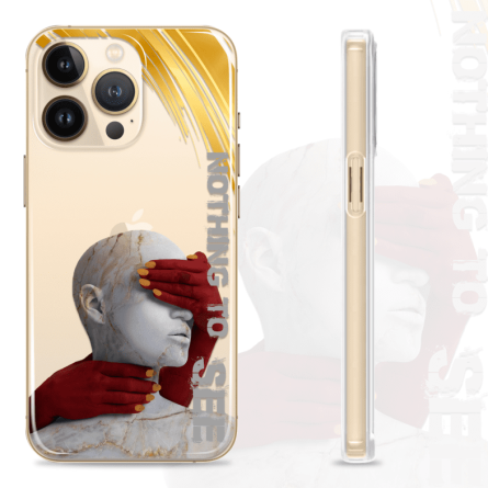 Silikonska maskica za mobitel s apstraktnim motivom - NOR36 239238