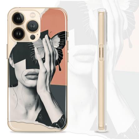 Silikonska maskica za mobitel s apstraktnim motivom - NOR52 239208