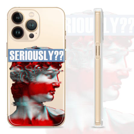 Silikonska maskica za mobitel s apstraktnim motivom - NOR54 239199