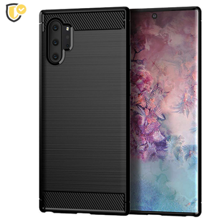 Silikonska Carbon Maskica za Samsung Galaxy Note 10 Plus 39875