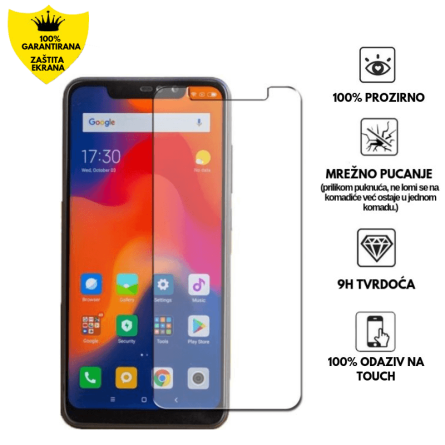Zaštitno Staklo za ekran (2D) - Xiaomi Redmi Note 6 Pro 139785