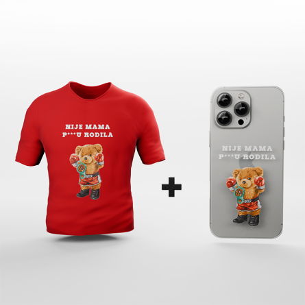 Muška Majica + Silikonska maskica za mobitel - NOV9 248216
