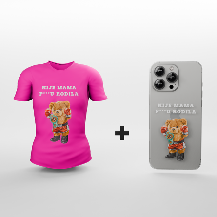 Ženska Majica + Silikonska maskica za mobitel - NOV9 248224
