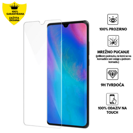 Zaštitno Staklo za ekran za Huawei P30 Lite (2D) - Prozirno 139835