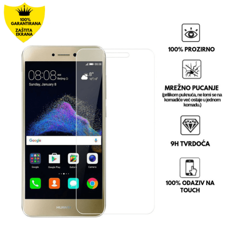 Zaštitno Staklo za ekran za Huawei P9 Lite (2D) - Prozirno 139935