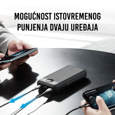 Veger Powerbank L20S - 20000 mAh, PD QC3.0 2A20W 255487