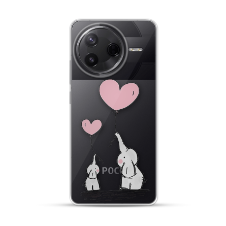 Silikonska Maskica za Poco F7 Pro - Elephant Heart 255622