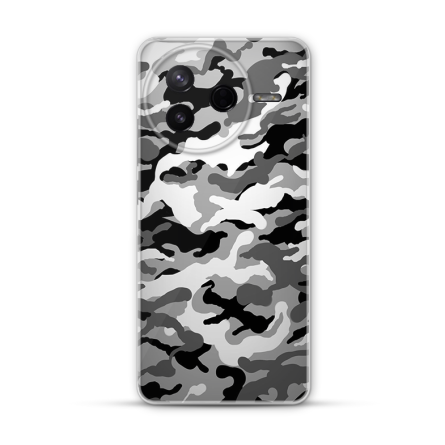 Silikonska Maskica za Poco F7 Pro - Camouflage - siva 255664