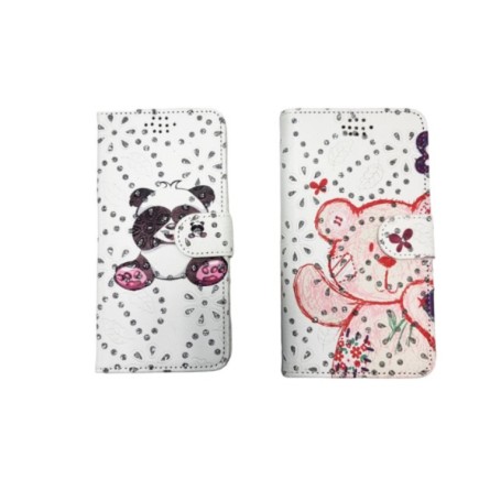 Preklopna maskica s cirkonima za P Smart (2019) / Honor 10 Lite 223240