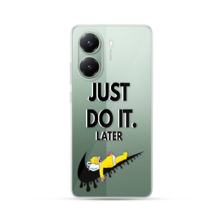 Silikonska Maskica za Poco X7 Pro  - Just Do It (Later) 257054