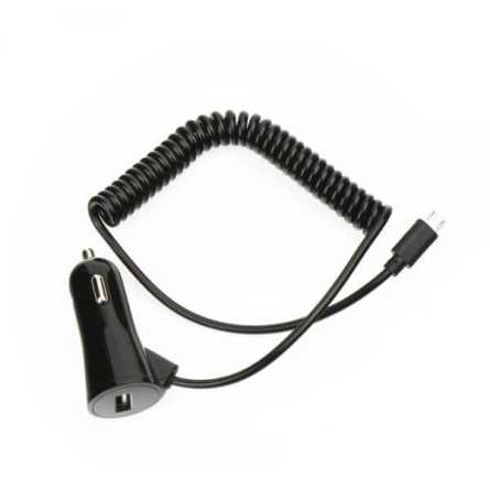 Blue Star USB Autopunjač s microUSB kabelom 43679