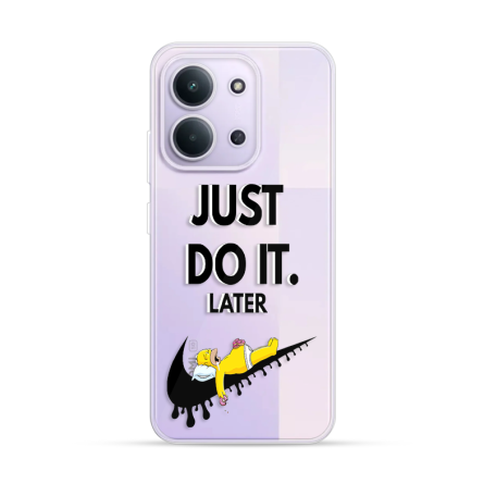 Silikonska Maskica za Redmi 15C - Just Do It (Later) 256690