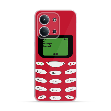 Silikonska Maskica za Redmi 15C - Vintage Phone 256714