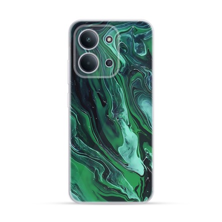 Silikonska Maskica za Redmi 15C - Liquid Green 256818
