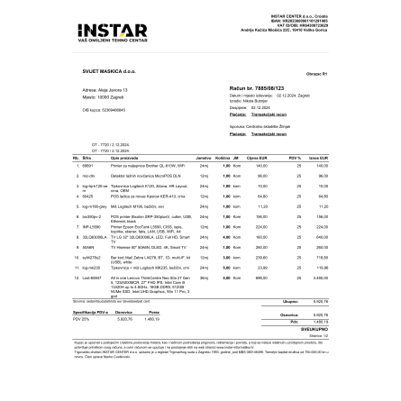 Tipkovnica + miš Logitech MK235 - VŽ 243514
