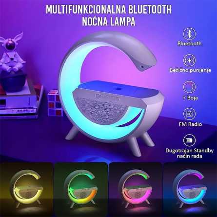 3u1 - Rainbow Light - Bluetooth zvučnik - bežični punjač 256290