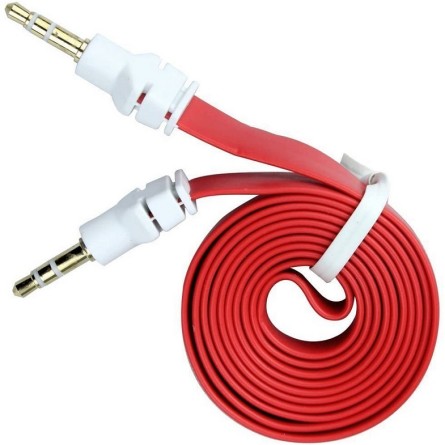AUX Kabel 3,5mm – crveni 1m 228664