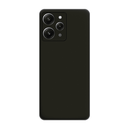 Silikonska Maskica za Redmi 12 4G / Redmi 12 5G - Crna 235679