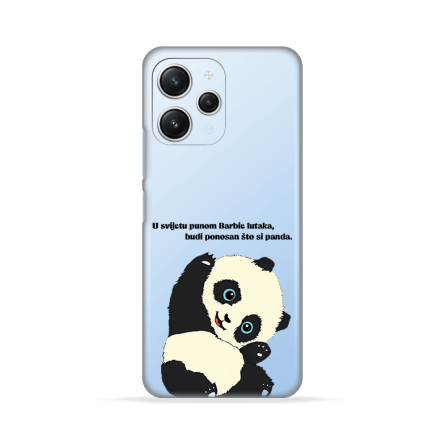 Silikonska Maskica za Redmi 12 4G / Redmi 12 5G - Panda 233623