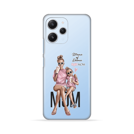 Silikonska Maskica za Redmi 12 4G / Redmi 12 5G - Mama of Drama 233778