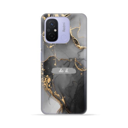 Silikonska Maskica za Redmi 12C / Redmi 11A / Poco C55 - Do it - Marble 233393