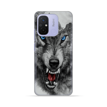 Silikonska Maskica za Redmi 12C / Redmi 11A / Poco C55 - Lone Wolf 233521
