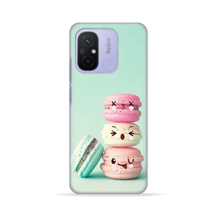 Silikonska Maskica za Redmi 12C / Redmi 11A / Poco C55 - Happy Macarons 233451