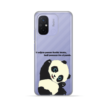 Silikonska Maskica za Redmi 12C / Redmi 11A / Poco C55 - Panda 233445