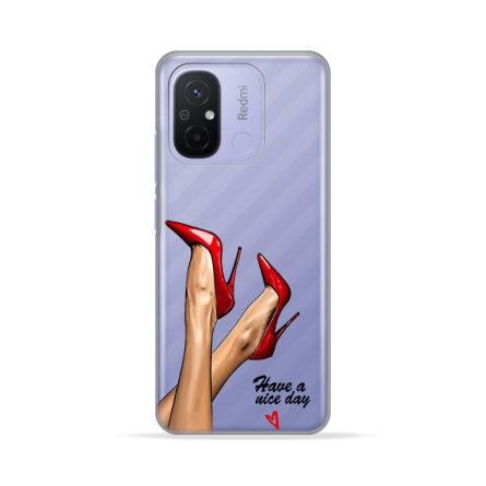 Silikonska Maskica za Redmi 12C / Redmi 11A / Poco C55 - Have a Nice Day 233484