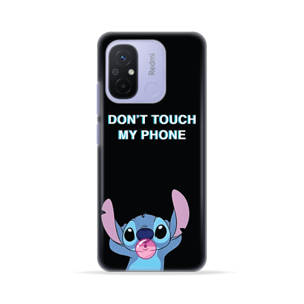 Silikonska Maskica za Redmi 12C / Redmi 11A / Poco C55 - Don't Touch My Phone 233507