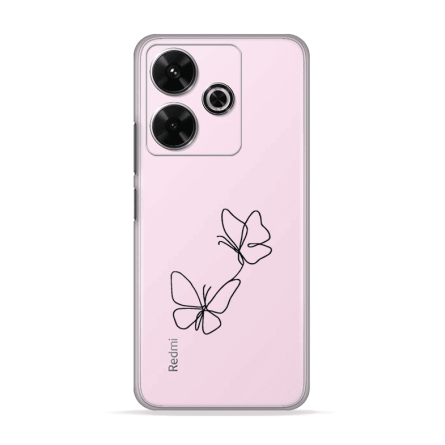 Silikonska Maskica za Redmi 13 (4G) - Leptiri - LA-26 239331