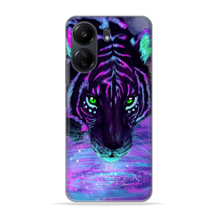 Silikonska Maskica za Xiaomi Redmi 13C - Neon Tiger 231680