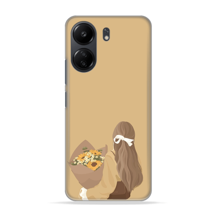 Silikonska Maskica za Xiaomi Redmi 13C - Flower bouquet 246203