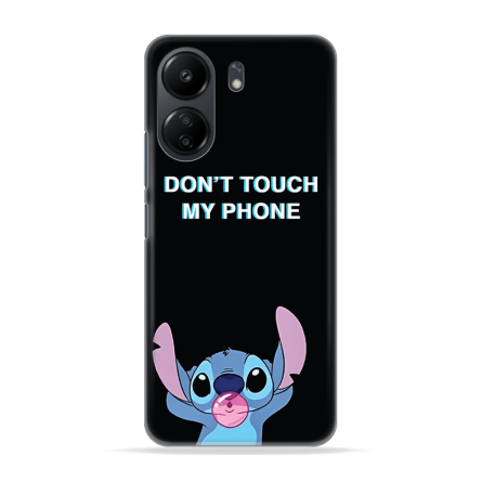 Silikonska Maskica za Xiaomi Redmi 13C - Don't Touch My Phone 246224