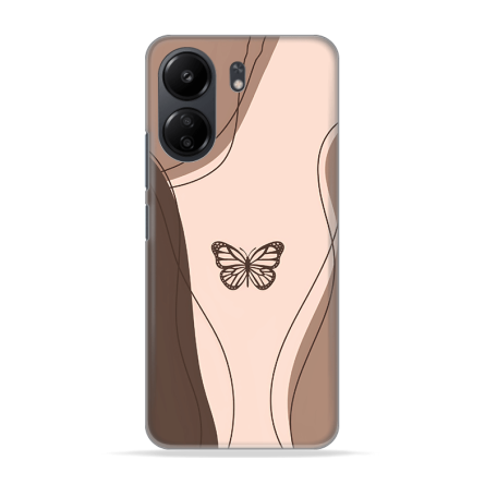 Silikonska Maskica za Xiaomi Redmi 13C - Butterfly Line 246228