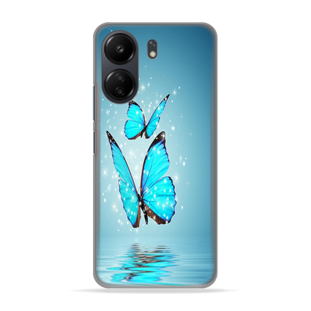 Silikonska Maskica za Xiaomi Redmi 13C - Blue Butterfly 246248