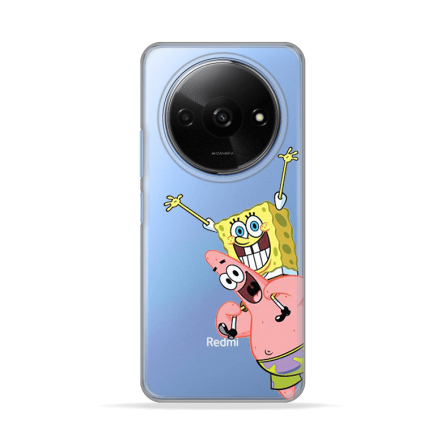 Silikonska Maskica za Redmi A3 - Spognebob & Patrick 233098