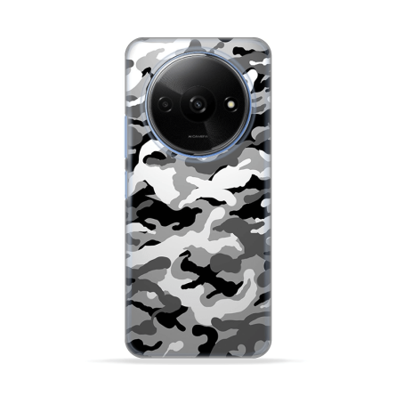 Silikonska Maskica za Redmi A3 - Camouflage - siva 233143