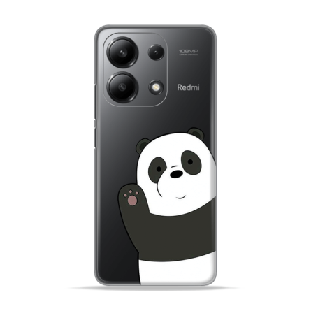 Silikonska Maskica za Redmi Note 13 5G - Hello Panda 232517