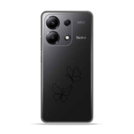 Silikonska Maskica za Redmi Note 13 5G - Leptiri - LA-26 232533
