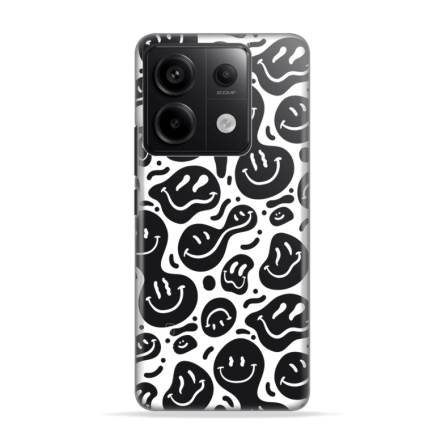 Silikonska Maskica za Redmi Note 13 Pro 5G - White Smiley 230480