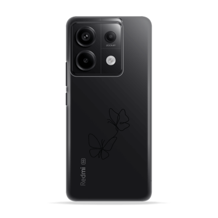 Silikonska Maskica za Redmi Note 13 Pro 5G - Leptiri - LA-26 230454