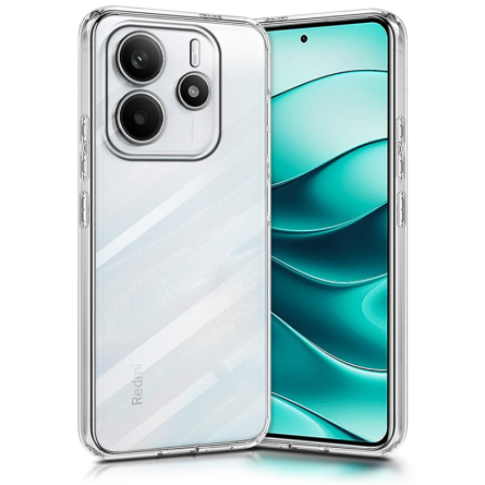 Ultra tanka Prozirna Silikonska maskica za Redmi Note 14 (5G) 255716