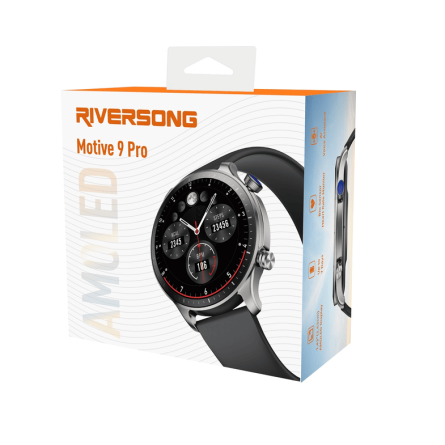 Riversong smartwatch Motive 9 Pro SW901 - Sivi 242726