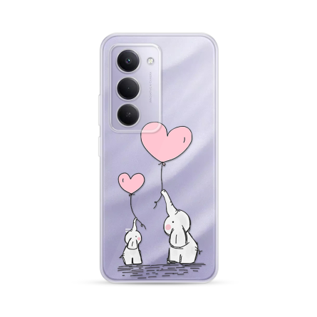 Silikonska Maskica za Redmi 15 - Elephant Heart 256367