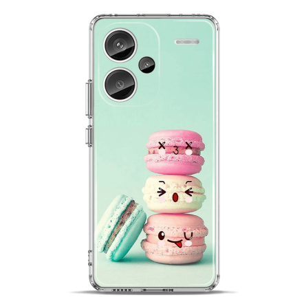 Silikonska Maskica za Redmi Note 13 Pro Plus - Happy Macarons 234606