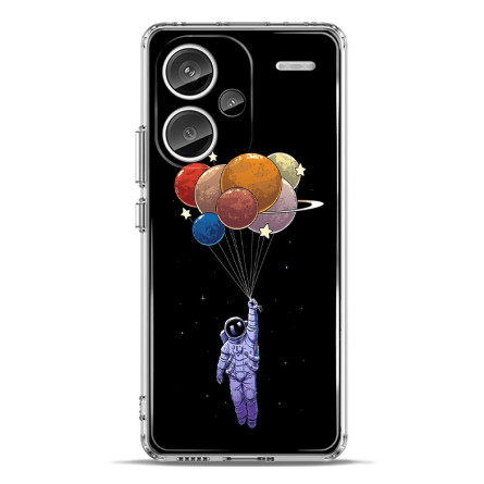 Silikonska Maskica za Redmi Note 13 Pro Plus - Space Balloon 234618